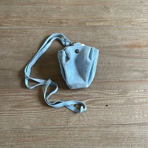 Free People NWOT Celeste Suede Mini Pouch